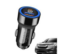 Adaptateur Rapide de Chargeur de Voiture - Chargeur Voiture PD 30W a 2 porte | Bloc de Charge Rapide Pour téléphone Portable, adaptateur -cigare USB C | Charge Rapide Pour, Andro