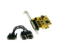 Adaptatore seriale - EXSYS - serie 16C550 RS-232 scheda PCIe - 4s - 4 x 9 Pin femmina
