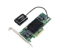 Adaptec 81605ZQ - Controller di memoria (RAID), 16 trasmettitori/canali, SATA 6 Gb/s, SAS 12 Gb/s Low Profile - 1.2 GBps - RAID 0, 1, 5, 6, 10, 50, 1E, 60 PCI