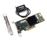 Adaptec RAID 7805 - Controller di memoria (RAID), 8 trasmettitori/canali, SATA 6 Gb/s / SAS 6 Gb/s Low Profile - 600 MBps - RAID 0, 1, 5, 6, 10, 50, 1E, 60 - PCI