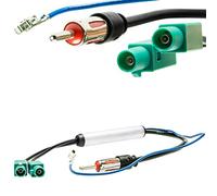 Adapter Adapter-Universe DIN Radio Adattatore per antenna 2 x Fakra Z - alimentazione phantom Universal