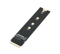 adapter card to 7+17 PIN 64G 128G 256G 512G M.2 NGFF SSD for 2012 MacBook Air A1465 A1466 MD223 MD224 MD231 MD232 8+18pin