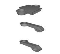 Adapter for Geprc Mark4 TBS Crossfire Immortal T & Nano RX - Analog Version