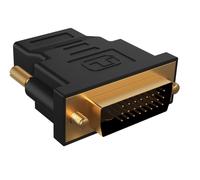 Adapter IcyBox DVI-D (24+1) zu HDMI retail NUOVO