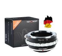 Adapter K&F Concept Per Obiettivo Nikon G/F/AI/AIS/D Su Fotocamera Fuji X Mount