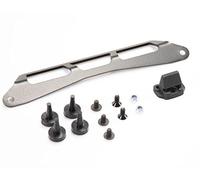 Adapter kit for ADVENTURE-RACK SW-MOTECH Black. For Givi/Kappa Monolock.