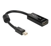 Adapter mini Displayport / HDMI 0,18 m HDMI tipo A (Standard) Nero, Adattatore Nero, 0,18 m, Mini DisplayPort, HDMI tipo A (Standard), Maschio, Femmina, Nero