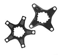 Adapter per gxp 104BCD Lega 7075 Nero Leggero Adapter per gxp | Compatibile M6100, M7100, offset 6mm, lega leggera, montaggio diretto(ML-008)