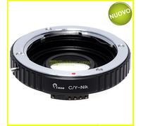 Adapter per montare obiettivi Contax e Yashica su corpi Nikon con conferma fuoco