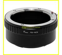Adapter per obiettivi Praktica B su fotocamere mirrorless Sony E Mount Nex-Alpha