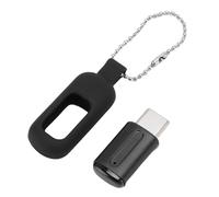 Adapter per smartphone con telecomando integrato, supporto imparare codici, design portatile con guscio silicone e keychain, per TV, AC, DVD, STB