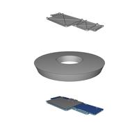 Adapter Plate for BigTreeTech SKR V1.4 Compatible with Wanhao Duplicator i3