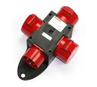 Adapter Stromverteiler CEE 16A 3 x 400V - Baustromverteiler Stromverteiler