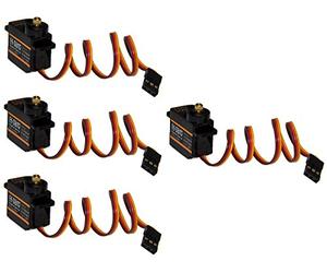 Adapter Universe 4x Emax Es08Md Rc Servo Digitale Metal Gear Micro 0,08S 2,4Kg