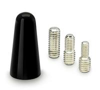 Adapter Universe Antenna corta per tettuccio auto, adattatore 16 V, 3 cm, GSM GPS AM/FM, antenna di ricambio per auto, compatibile con jeep, nero