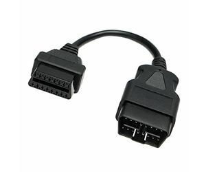 Adapter Universe Cavo di prolunga OBD 2 per diagnostica, femmina, 20 cm, 16 Pin