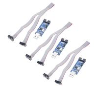 ADAPTER USB AVR MicroController AVR Con Adattatori Per Cavi Da 10 Pin A 6pin Supporta Tutti I Downloader Del Programmatore ASPS CHIP USB