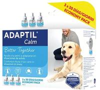 ADAPTIL® Calm - Ricarica 3 x 48 ml - Calmante per Cani, Feromoni Tranquillanti Antistress per Cani Iperattivi, Ansiosi, Rilassamento per Cani Momenti Stressanti
