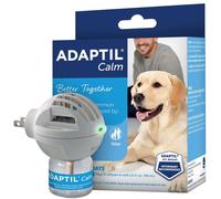 ADAPTIL® Calm - Calmante per Cani Diffusore + Ricarica da 48 ml - Feromoni Tranquillanti Antistress per Cani Iperattivi, Ansiosi, Rilassamento per Cani Momenti Stressanti