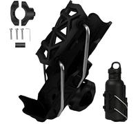 Adaptive Cycling Bottle Holder, Self-Adjusting Cup Holder, 360°Rotatable Auto-Lock Self-Adjusting, Tool-Free Install,Weather Proof (Black*1pcs)