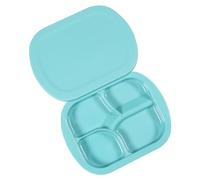 Adaptive Scoop - Piastre antiscivolo ponderate, in melamina, a prova di fuoriuscite, con parete extra per anziani/adulti/portatori di handicappati/artrite/tremori alle mani per auto-alimentazione