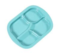 Adaptive Scoop - Piastre antiscivolo ponderate, in melamina, a prova di fuoriuscite, con parete extra per anziani/adulti/disabili/artrite/tremori alle mani per auto-alimentazione (acqua, cavità Quadro