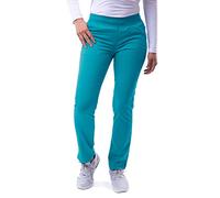Adar PRO Divise Sanitarie Donna - Pantaloni Yoga Adattati per Camice - P7102T - Teal Blue - S