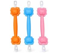 ADARPA® 3 sacchi per mosche per neonati con 2 punte per naso e orecchie, sicuri, comodi, morbidi e facili da pulire, detergente per naso e orecchie con design divertente
