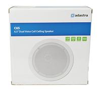 Adastra C6S 6,5 cm con Dual Voice-Altoparlante da soffitto, colore: bianco