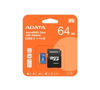ADATA 64GB, microSDHC, Class 10 UHS-I Classe 10 NEW