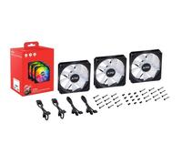 XPG - VENTO R 120 ARGB PWM Case per computer Ventilatore 12 cm Nero 1 pz - SPEDIZIONE GRATUITA