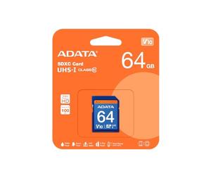 ADATA ASDX64GUICL10-R Premier Class 10 SDXC UHS-I