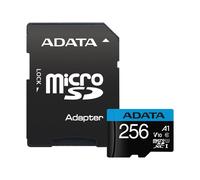 ADATA CARD MICROSDHC 256GB UHS-I CL10 100/20 MB/s AUSDX256GUICL10A1-RA1