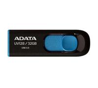 ADATA Chiavetta USB UV128-128G-RBE Flash Disk 128 GB USB3.2, Nero