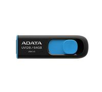 ADATA DashDrive UV128, UV128-64G-RBE Flash Disk 64 GB USB3, Nero