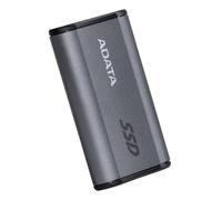 ADATA Elite SE880 - Unità a stato solido portatile da 1 TB, esterna, grigio titanio, USB 3.2 (Gen 2) Tipo C, 2000 MB/s di potenza massima