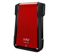 ADATA EX500 2.5" Enclosure HDD/SSD Nero, Rosso