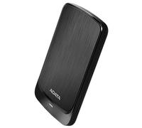 ADATA HV320 External Hard Drive Dischi Rigidi Esterni 1TB, Portable, Slim, Sensori urti, USB 3.2 Gen1, AES 256-bit Encryption, Work with PS5, Nero