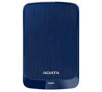 ADATA HV320 External Hard Drive Dischi Rigidi Esterni 2TB, Portable, Slim, Sensori urti, USB 3.2 Gen1, AES 256-bit Encryption, Work with PS5, Blu