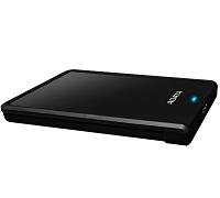 ADATA HV620S 1.000GB 2.5" HARD DISK PORTATILE SLIM USB 3.0 BLACK [AHV620S-1TU3-CBK]