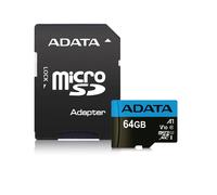 ADATA Premier Micro SDHC/SDXC UHS-I Classe 10 Memory Card, AUSDX64GUICL10A1-RA1