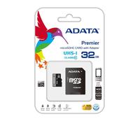 ADATA Premier microSDHC UHS-I U1 Class10 32GB Classe 10 (Adata Premier 32GB Micro SDHC UHS-I Class 10 Memory Card with Adaptor)