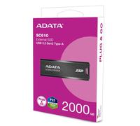 Adata SC610 Disco SSD esterno SSD USB 3.2 2000 Go - 4711085945068