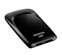 ADATA SC680 Unità a Stato Solido Esterna da 960GB, Fino a 530 MB/s, USB 3.2 Gen.2 Type-C, 2.5", Portable, Shockproof, Archiviazione esterna compatibile per Mac, Windows, Android, Linux Kernel, Nero