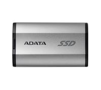 ADATA SD810 - SSD - 2TB - extern (tragbar) - USB 3,2 Gen 2 (USB-C Steckverbinder) - silbergrau (SD810-2000G-CSG)