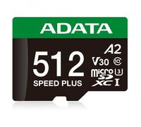 ADATA Speed Plus 512 GB MicroSDXC Classe 10 (ADATA microSD 512GB Speed Plus UHS-I)