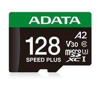 ADATA Speed plus microSDXC UHS-I U3 Class 10 V30 UD128GUI3V30A2SP-RA1