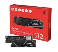 ADATA-XPG SSD PCIE GEN 4X4 512GB GAMMIX S70 BLADE R/W 7200/2600 MOD. AGAMMIXS70B-512G-CS EAN 4711085936219