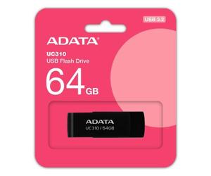 ADATA UC310 unità flash USB 64 GB USB tipo A 3.2 Gen 1 (3.1 Gen 1) Nero