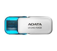 ADATA UV240 unità flash USB 64 GB USB tipo A 2.0 Blu, Bianco
